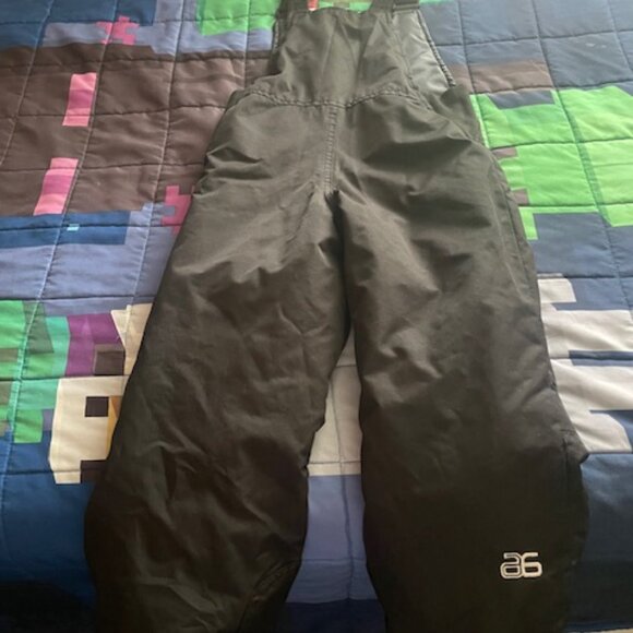 Arctix Kids Snow Bib Overalls | Black | Size 5T - Picture 3 of 3